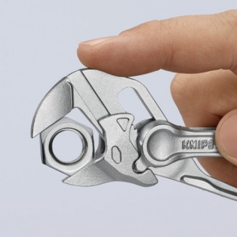 KNIPEX Клещи переставные-гаечный ключ 86 04 100 XS | 86 04 100