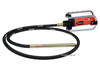 YATO Вібратор для укладання бетону мережевий YATO : 2300 Вт, з булавою l= 4 м, Ø= 35 мм  | YT-82601