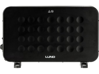 Обігрівач конвекторний LUND від ел.мережі- 230 В, 3 регулюв режими- 0,75,1,25 і 2 кВт з вентилятором