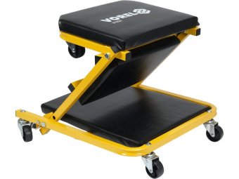Лежак-сидіння для ремонту VOREL на 6 колесах; 91х41х12см, для навант. леж./сид. полож-150/120 кг [1]