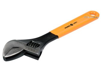 VOREL Ключ розвідний : L= 450 мм. з прогумованим руків'ям  | 54081