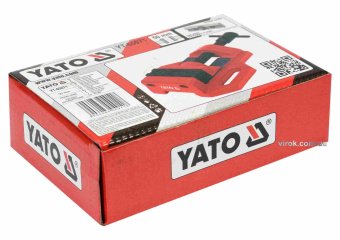 YATO Лещата для верстатів YATO; корпус- 110 мм, губки- 50 мм, розвід губ- 30 мм  | YT-65071