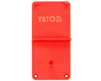 YATO Шаблон розмічальний YATO для встановлення дверних завісів 35/40 мм, 85х 40х 22 мм  | YT-44135