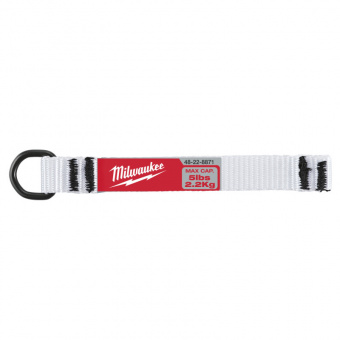 MILWAUKEE D-образне кільцез брелоком для кріплення ручного інструменту (5шт.) | 4932471431