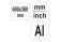 YATO Кутник алюмінієвий YATO з 2-х лінійок, з метричними і дюймовими шкалами, l= 600 x 360 мм  | YT-