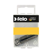 Бита FELO INDUSTRIAL PZ1x50 мм, шестигранный хвостовик 1/4, форма E 6,3, машинная, 2 шт (03101536)