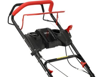 Газонокосарка бензинова YATO з приводом: 3,5кВт, ширина різання: Ø= 53 см, травозбірник- 62л