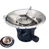 VIROK Пальник газовий туристичний PIEZO з різьбовим (7/16) з'єднанням.  | 44V173-1