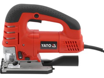 Лобзик ручний ел. мережев-230 В YATO P= 750 Вт, 600-2800 об/хв, глибина різу метал/дерево- 10/150 мм