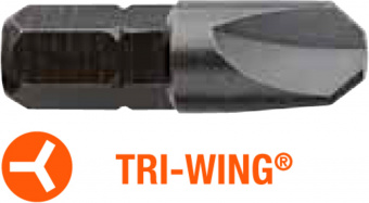 USH Насадка викруткова Industry TRI-WING TW7 x 25 мм, Уп. 5 шт. | UUSE0012777