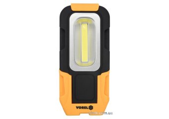 VOREL Ліхтар діодний, на обертовій підставці ; живлення від 3х ААА батарейок 1,5В; 47х32х25 мм  | 82