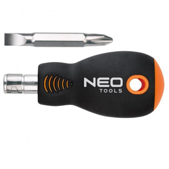 NEO Отвертка универсальная крестовая/шлицевая 6.0 мм x PH2 // 04-201