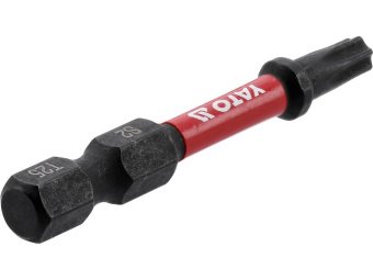 Насадка викруткова ударна YATO TORX T25 х 50 мм. HEX 1/4", 2 шт.[10]