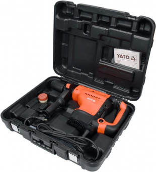 YATO Молот відбійний SDS-MAX мережевий YATO : P= 1300 Вт, J= 20 Дж. Ø≤ 150 мм (бетон)  | YT-82131
