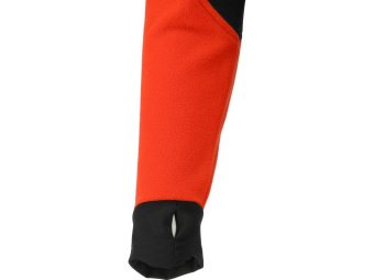 Худі флісовий з поліестеру YATO розмір XXL, червоно-чорний, 5 кишень [20]