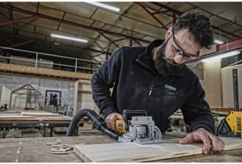 Фрезер ламельный DeWalt, 600 Вт, 10000 об/мин, чемодан.