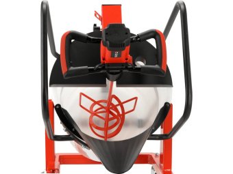 Змішувальна станція будів. розчинів на колесах YATO від ел-мережі 230 В, 1900 Вт, бак V= 100 л