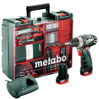 Metabo Шуруповерт акумуляторний 10,8 В PowMaxx BS MobWork 63