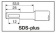 MILWAUKEE Долото пласке SDS-PLUS , самозагострювальне, 250х20мм (заміна на 4932478263) | 4932459280