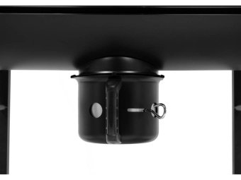 Гриль прямокутний вугільний  LUND, 71х 35 см, на 4 ніжках (з 2 колесами) з кришкою; 108х66х94/122 см