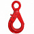 Крюк крановый G80 с проушиной и защелкой, грузоподьемность 12,5 т, цепь 18-20 мм.