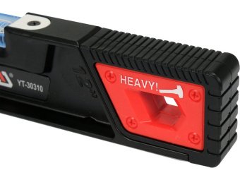 Рівень ударостійкий з магнітами YATO: L= 30 см. 2 капсули в алюмінієвому корпусі [40]