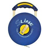 Стрічка вимірювальна з ручкою, скловолокно, 30м/13мм S-line | 15-380