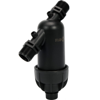FLO Фільтр водяний для зрошувальних систем з гвинов. приєднанням- 1", фільтр- 120 мкм, 0,8 MPa  | 88