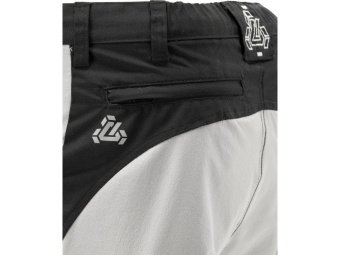 Штани робочі 4-WAY стреч SERWAL чорно-сірі YATO розм 3XL/ 100-106см, ріст- 186-196см, 11 кишень [10]