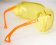 Окуляри захисні VIROK пол.+регул.дуж.плас,жовті,покрит.від запотівання та подряпин,відкриті(72)