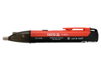 YATO Індикатор напруги мережі YATO контрольний, 90-1000 В, плоский шліц SL4.5 мм  | YT-28312