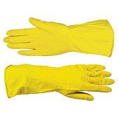 Рукавички гумові з внут. напилюв., тип Латекс, M Technics Master | 16-101