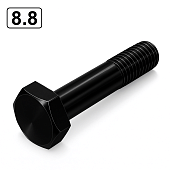 Болт DIN 931 M10x260 8,8