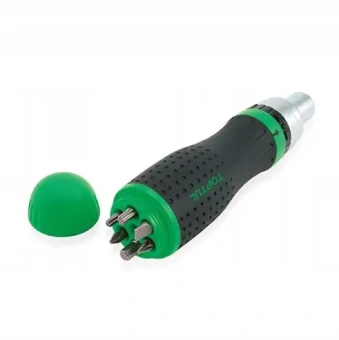 Трещоточная отвертка-битодержатель 1/4" TOPTUL 19-в-1 GAAR1002