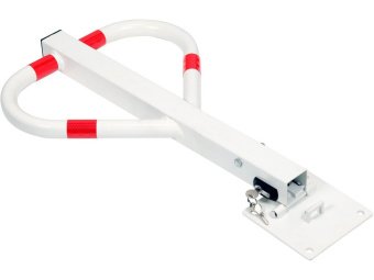 Бар'єр паркувальний "МЕТЕЛИК" YATO складний: h=60 см b=51 см, замок з 2 ключами [4]