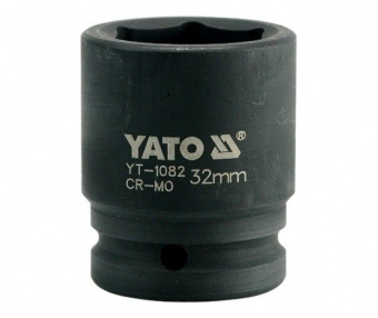YATO Головка торцева ударна 6-гранна YATO : квадрат 3/4", М= 32 мм, L= 56 мм  | YT-1082