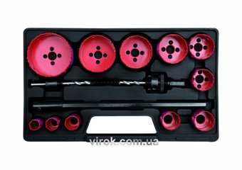 YATO Пили кільцеві BI-METAL YATO : HSS M3, Ø=19-76 мм. Набір 15 шт.  | YT-3381