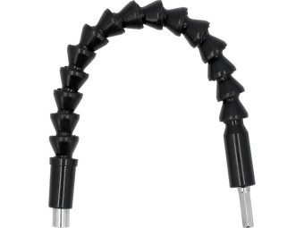 Тримач адаптер насадок викруткових гнучкий YATO : HEX- 1/4", L= 300 мм [10/40]