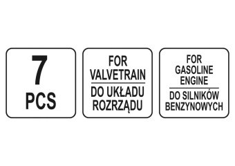 Фіксатори газорозподільної системи бензинових двигунів авто групи FORD YATO : набір, 7 шт [5]