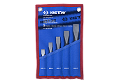 KING TONY Зубила в наборе 5ед в чехле | 1025PRN