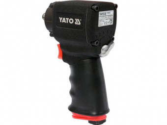 YATO Гайковерт ударний пневматичний YATO : квадрат 1/2", F=678 Nm, роб. тиск- 6,3 Bar при 100 л/хв  