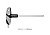 YATO Ключ "TORX" YATO : "T"- образний, Т27, двосторонній, L= 140 мм  | YT-05607
