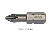 YATO Насадка викруткова YATO : "Philips" PН2 x 25 мм. HEX 1/4". 10 (Уп/Шт.)  | YT-04752