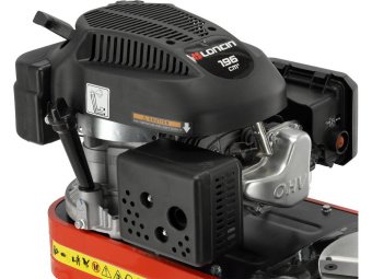 Подрібнювач гілок бензиновий YATO: двигун- 3,5 кВт, гілки макс. Ø= 45 мм, збірний контейнер- 30л [1]