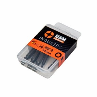 Насадка викруткова USH Industry, подовжена: HEX 2 x 50 мм, Уп. 5 шт.
