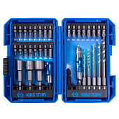 KING TONY Набор вставок бит 1/4 дюйма 35 предметов | 1035MR