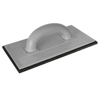 Терка пластмасова з чорною гумою 130х270мм Favorit | 07-203