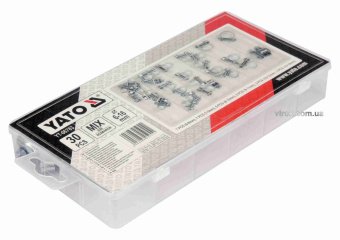 YATO Хомути гвинтозатяжні металеві YATO : Ø= 6-16 мм, 30 шт  | YT-06783