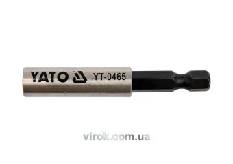 YATO Тримач насадок викруткових YATO : 1/4", L= 60 мм. магнітний  | YT-0465
