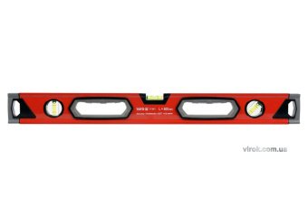 YATO Рівень алюмінієвий YATO : L= 60 см. 3 капсули, 2 ручки  | YT-30071